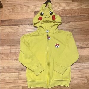 Pokémon Pikachu Kids Zip Up Hoodie